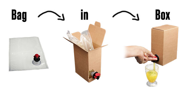 Bolsa en caja