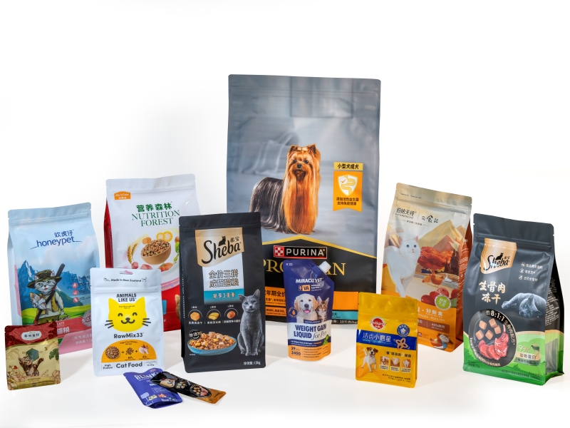 Soluciones de envasado flexible y reciclable para alimentos para mascotas