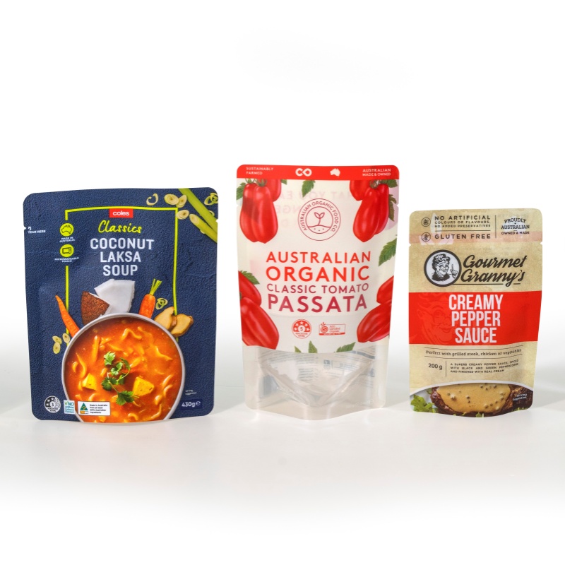 bolsa de retorta para alimentos prefabricados